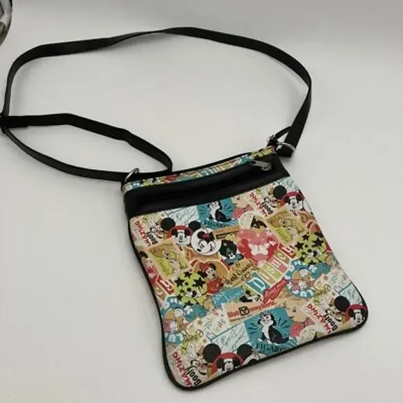 Disney Parks Cartoon Classics Crossbody Shoulder Bag and Wallet Set - Picture 6 of 9